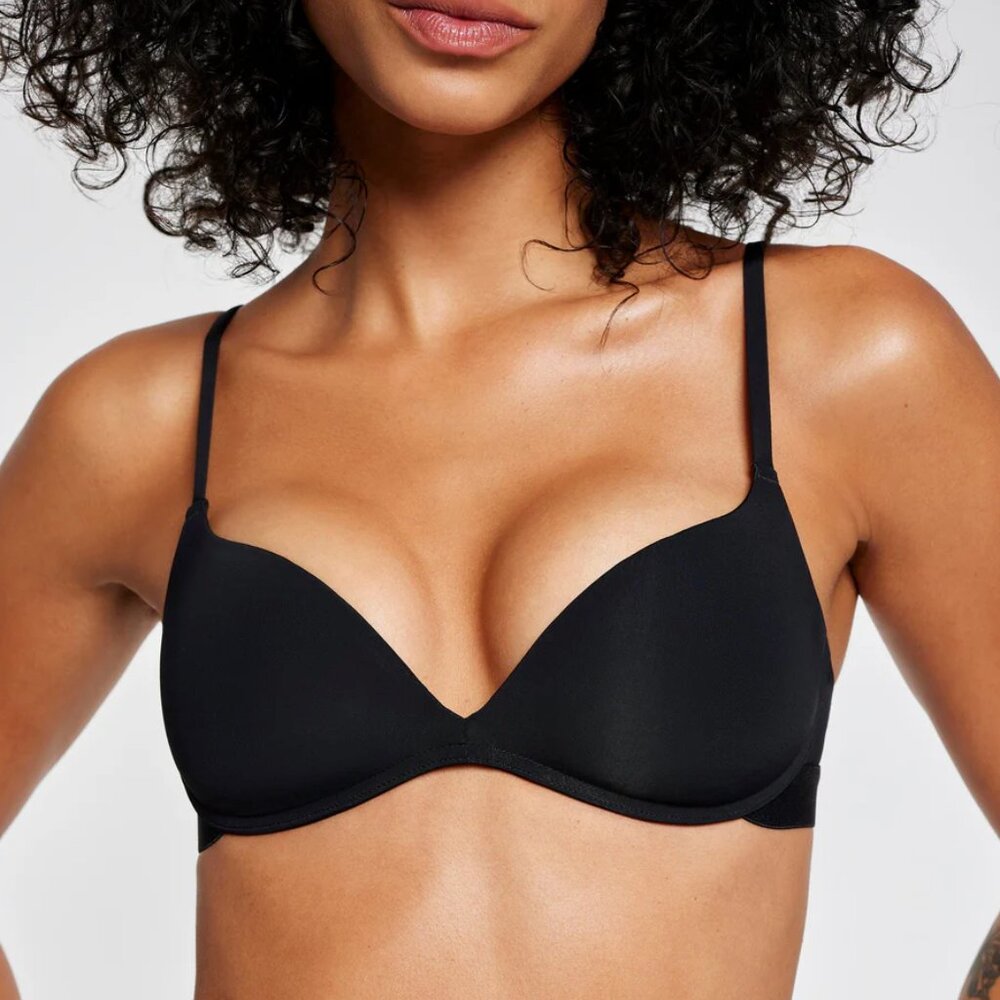 *NWT* PEPPER Zero-G Wirefree Lift Up Bra | Black